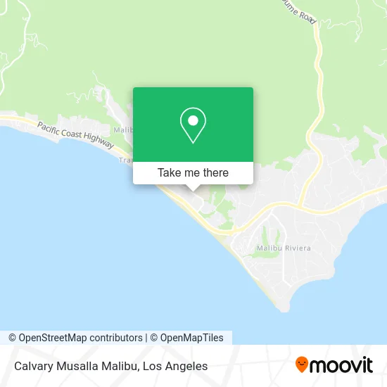 Calvary Musalla Malibu map