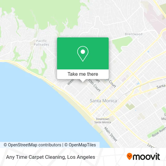 Mapa de Any Time Carpet Cleaning