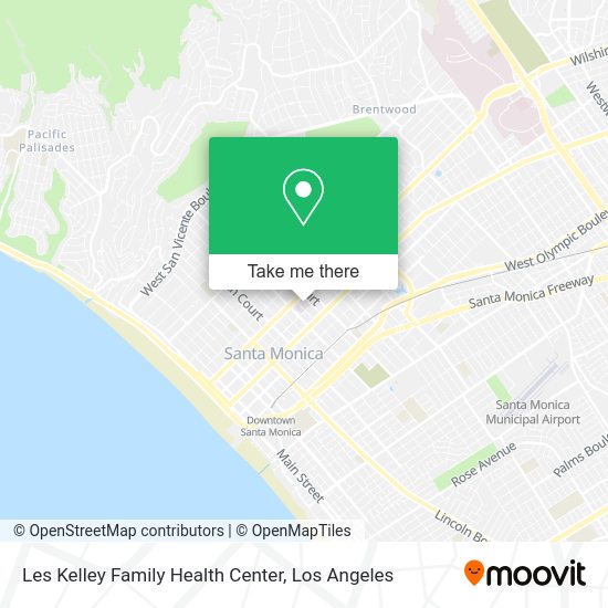 Les Kelley Family Health Center map
