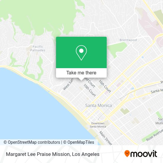 Mapa de Margaret Lee Praise Mission