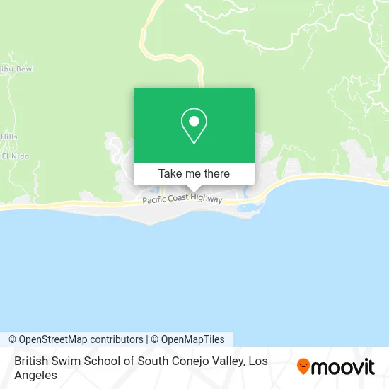 British Swim School of South Conejo Valley map