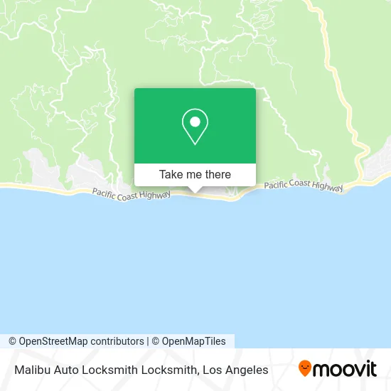 Malibu Auto Locksmith Locksmith map