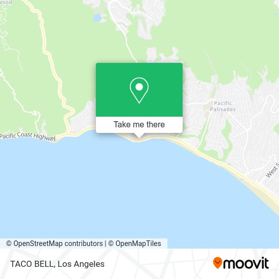 TACO BELL map