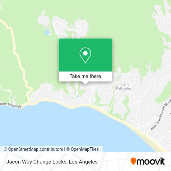 Mapa de Jacon Way Change Locks