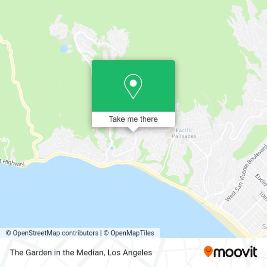 The Garden in the Median map