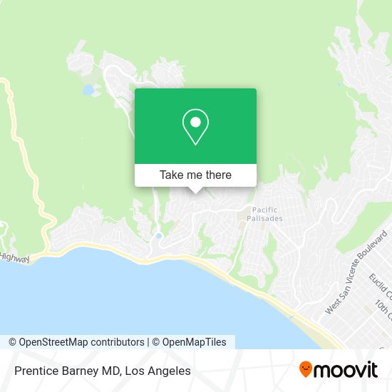 Mapa de Prentice Barney MD