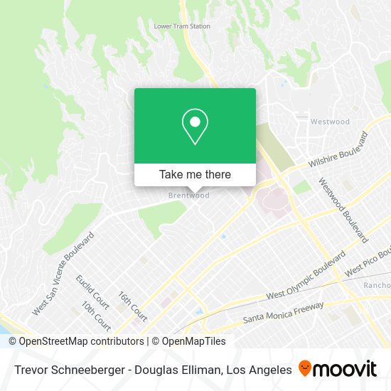Trevor Schneeberger - Douglas Elliman map