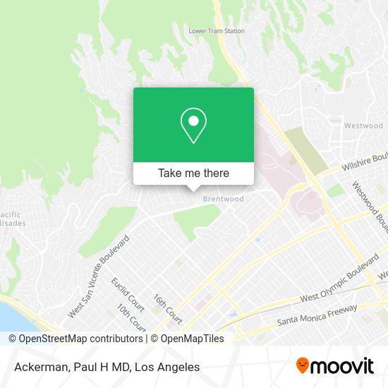 Ackerman, Paul H MD map