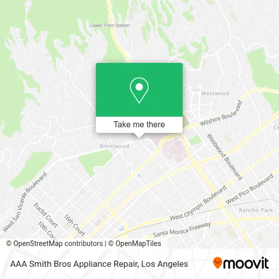 AAA Smith Bros Appliance Repair map