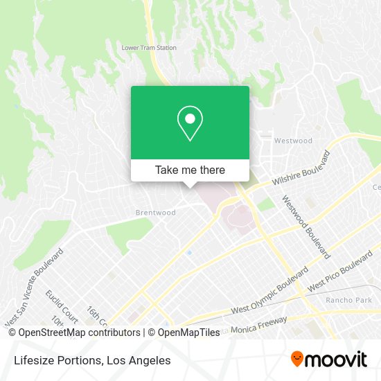Mapa de Lifesize Portions