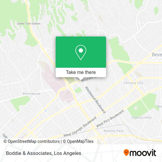 Boddie & Associates map