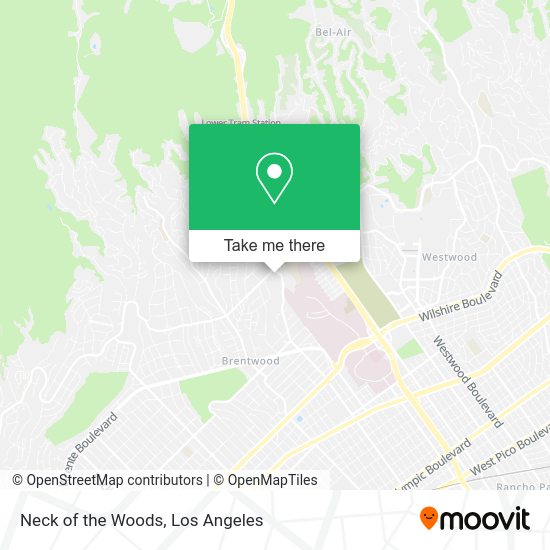 Mapa de Neck of the Woods