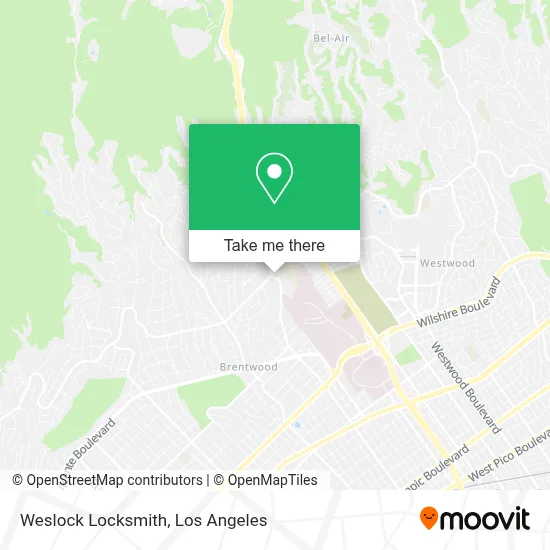 Weslock Locksmith map