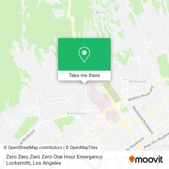 Zero Zero Zero Zero One Hour Emergency Locksmith map