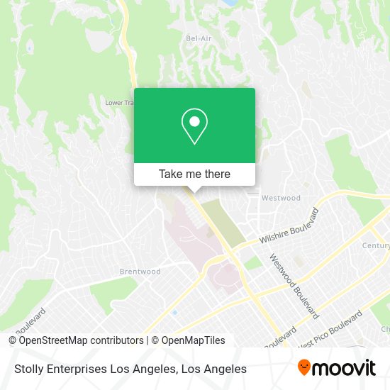 Mapa de Stolly Enterprises Los Angeles