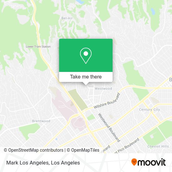 Mapa de Mark Los Angeles