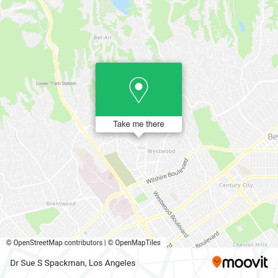 Dr Sue S Spackman map