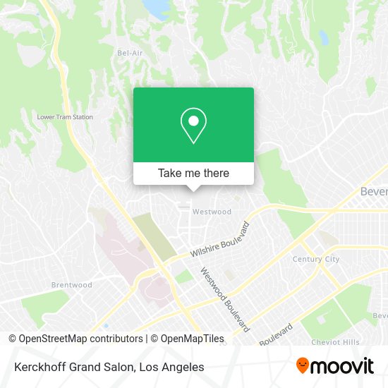 Kerckhoff Grand Salon map