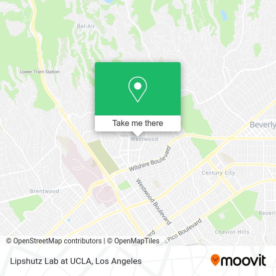 Mapa de Lipshutz Lab at UCLA