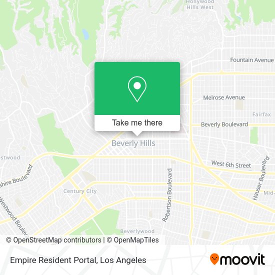 Empire Resident Portal map