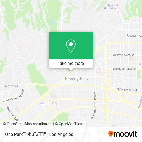 One Park垂水町3丁目 map