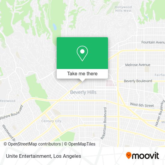 Unite Entertainment map