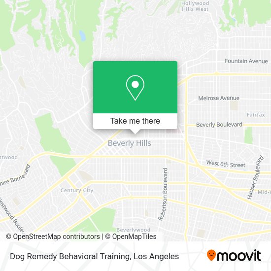 Mapa de Dog Remedy Behavioral Training