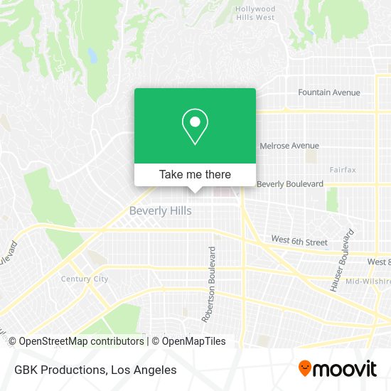 Mapa de GBK Productions