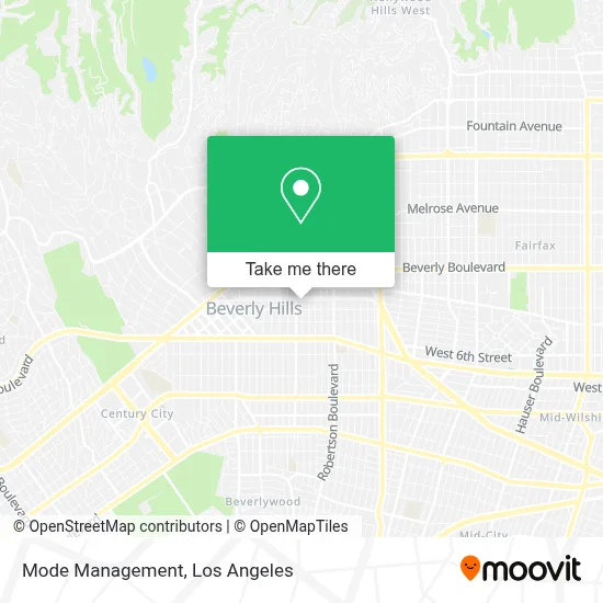 Mode Management map