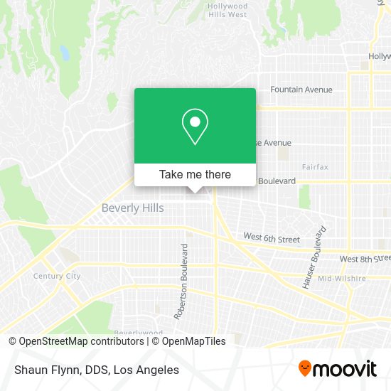 Mapa de Shaun Flynn, DDS