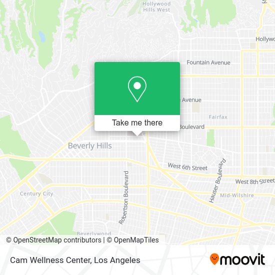 Mapa de Cam Wellness Center