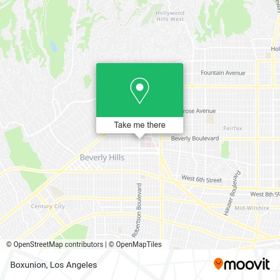 Mapa de Boxunion