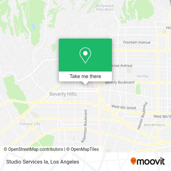 Studio Services la map