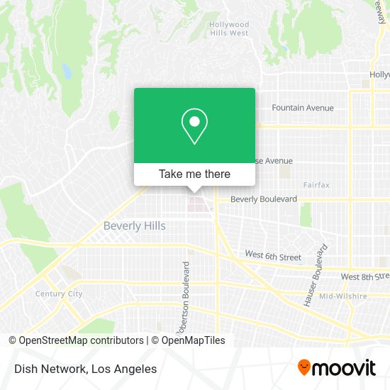 Dish Network map