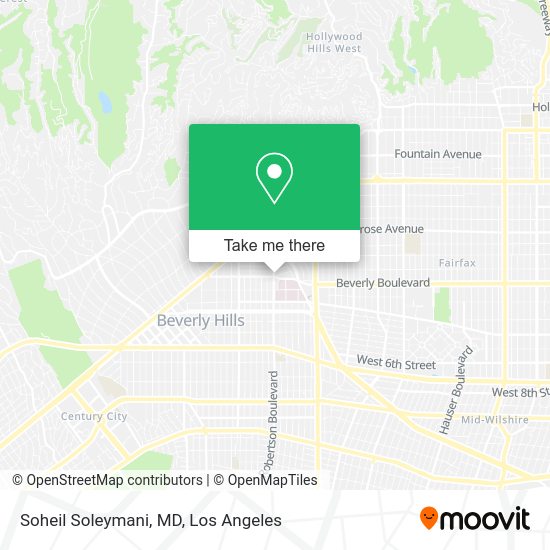 Mapa de Soheil Soleymani, MD