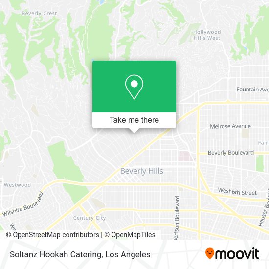 Soltanz Hookah Catering map