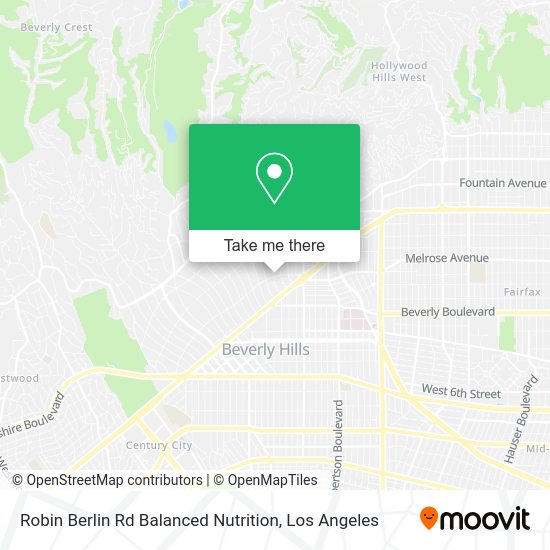 Robin Berlin Rd Balanced Nutrition map