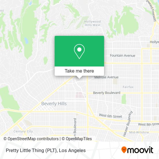 Pretty Little Thing (PLT) map