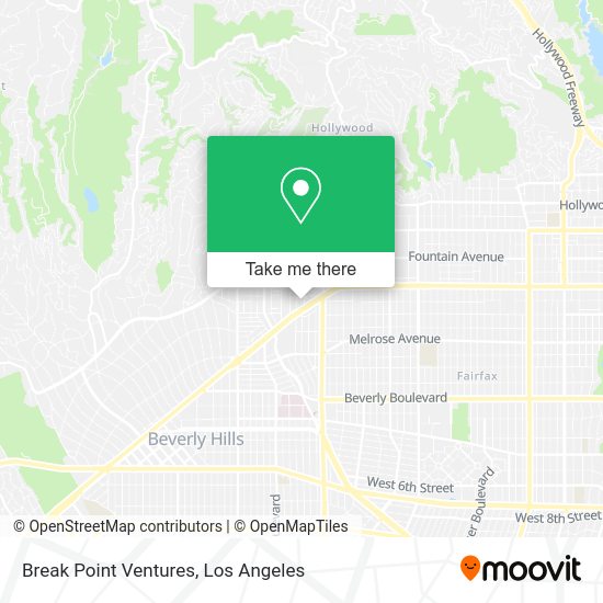 Break Point Ventures map