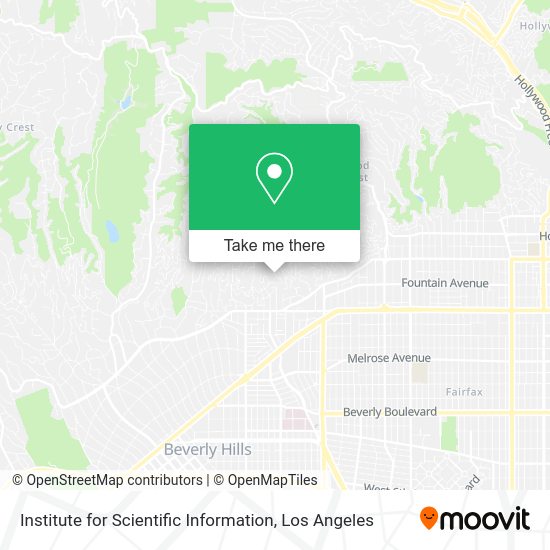 Institute for Scientific Information map