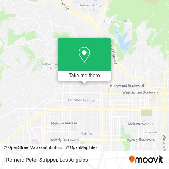 Romero Peter Stripper map