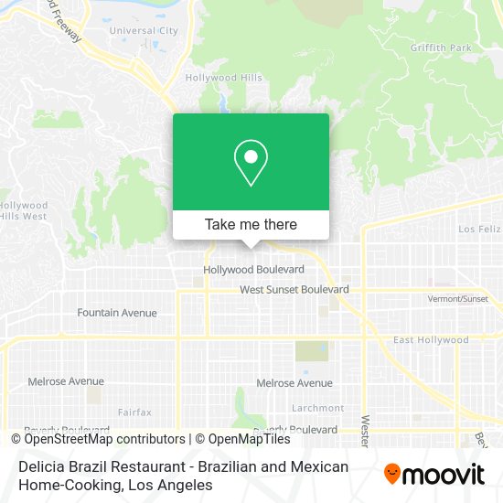 Delicia Brazil Restaurant - Brazilian and Mexican Home-Cooking map