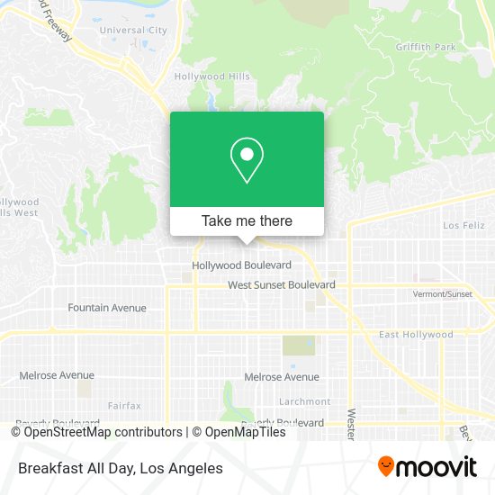 Breakfast All Day map