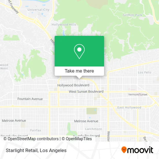 Starlight Retail map