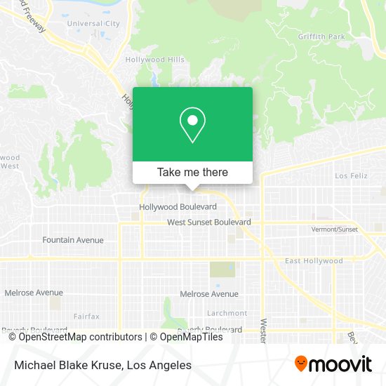 Michael Blake Kruse map