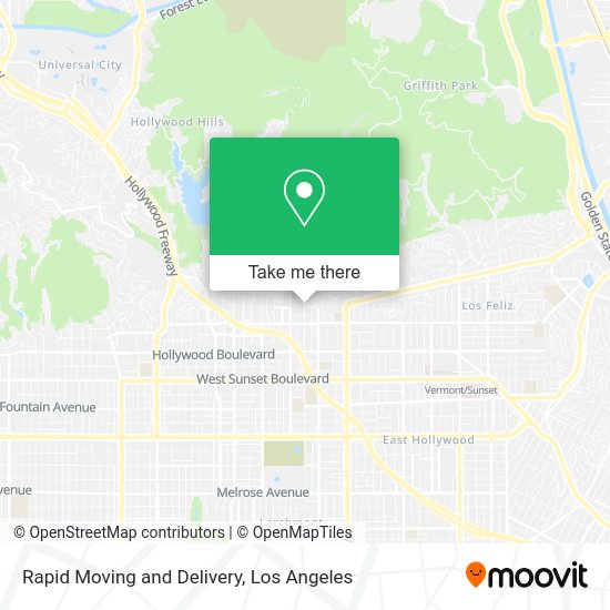 Rapid Moving and Delivery map