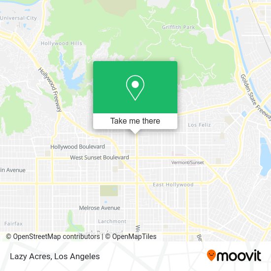 Mapa de Lazy Acres
