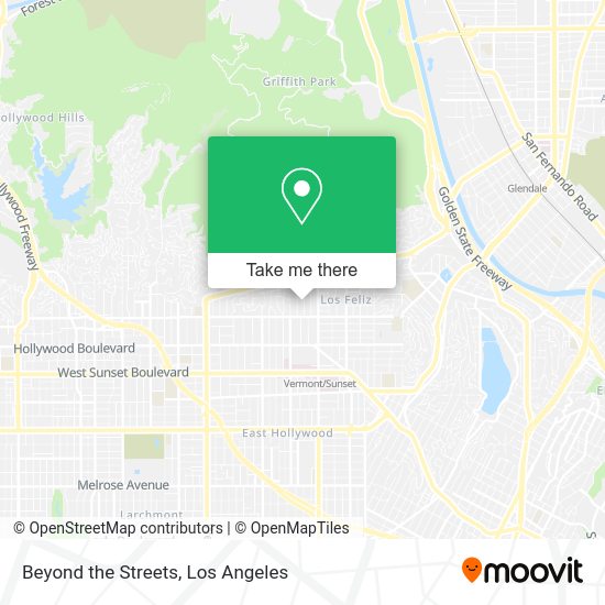 Beyond the Streets map