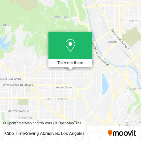 Cibo Time-Saving Abrasives map