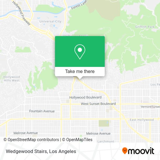 Wedgewood Stairs map